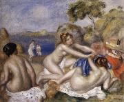 Pierre Renoir Three Bathers with a Crab china oil painting artist